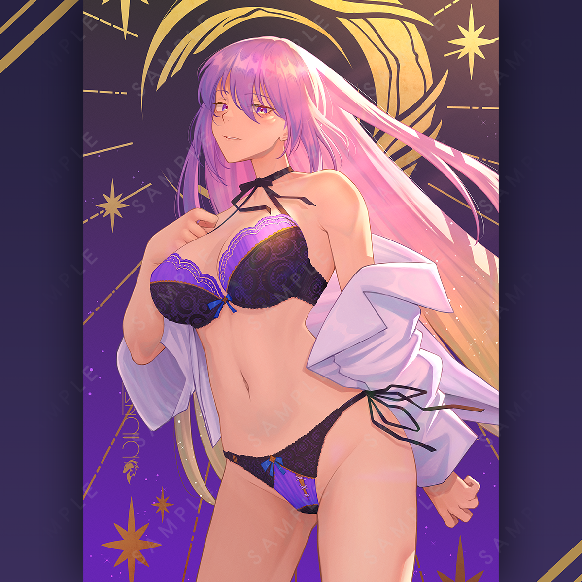Moona Hoshinova Foil Card by Pawz212