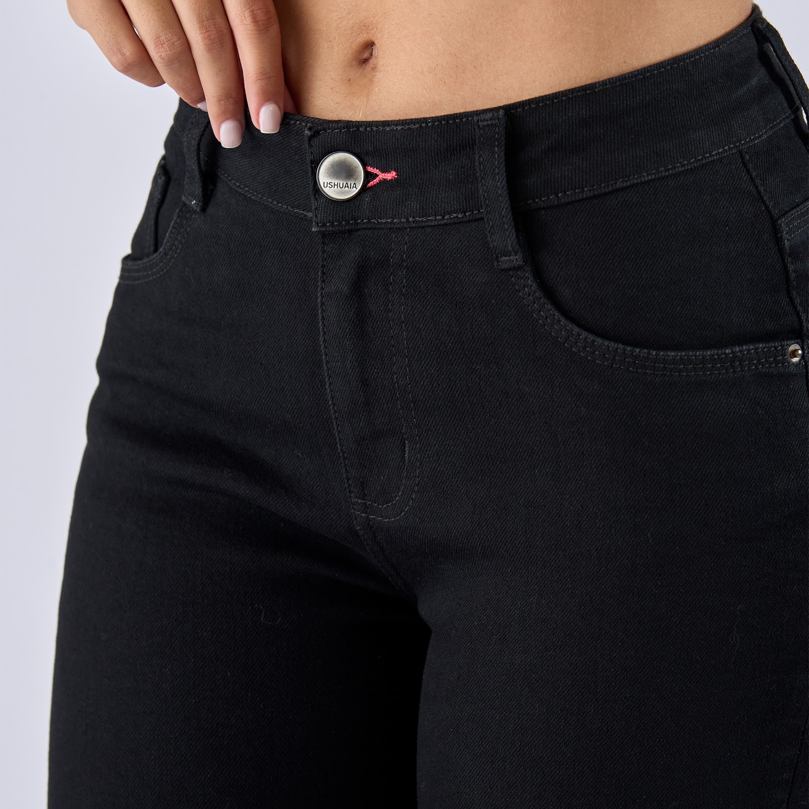 Jean dama skinny tiro medio licrado  - Vista 7