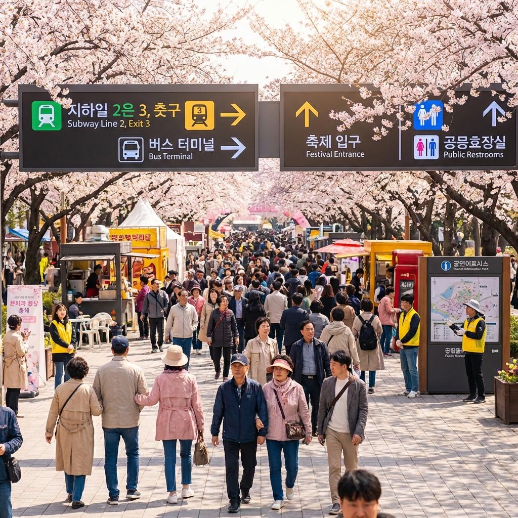 방문 전 반드시 알아야 할 2026년 진해 군항제 교통 통제 및 편의시설