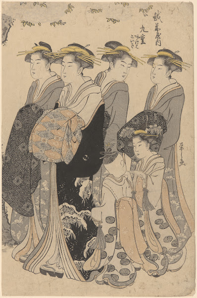 Woman with Attendants late 18th century  ca 1806