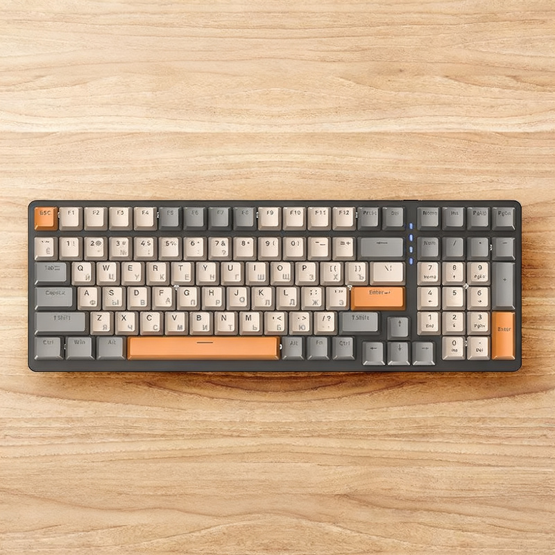 Mechanical keyboard with Cyrillic layout