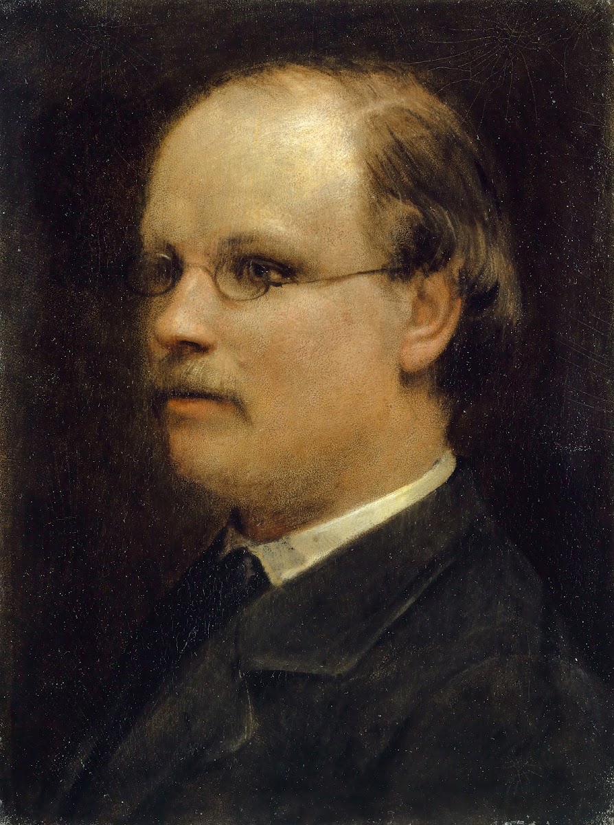 Portrait of Professor Fritz Burckhardt Brenner 1868