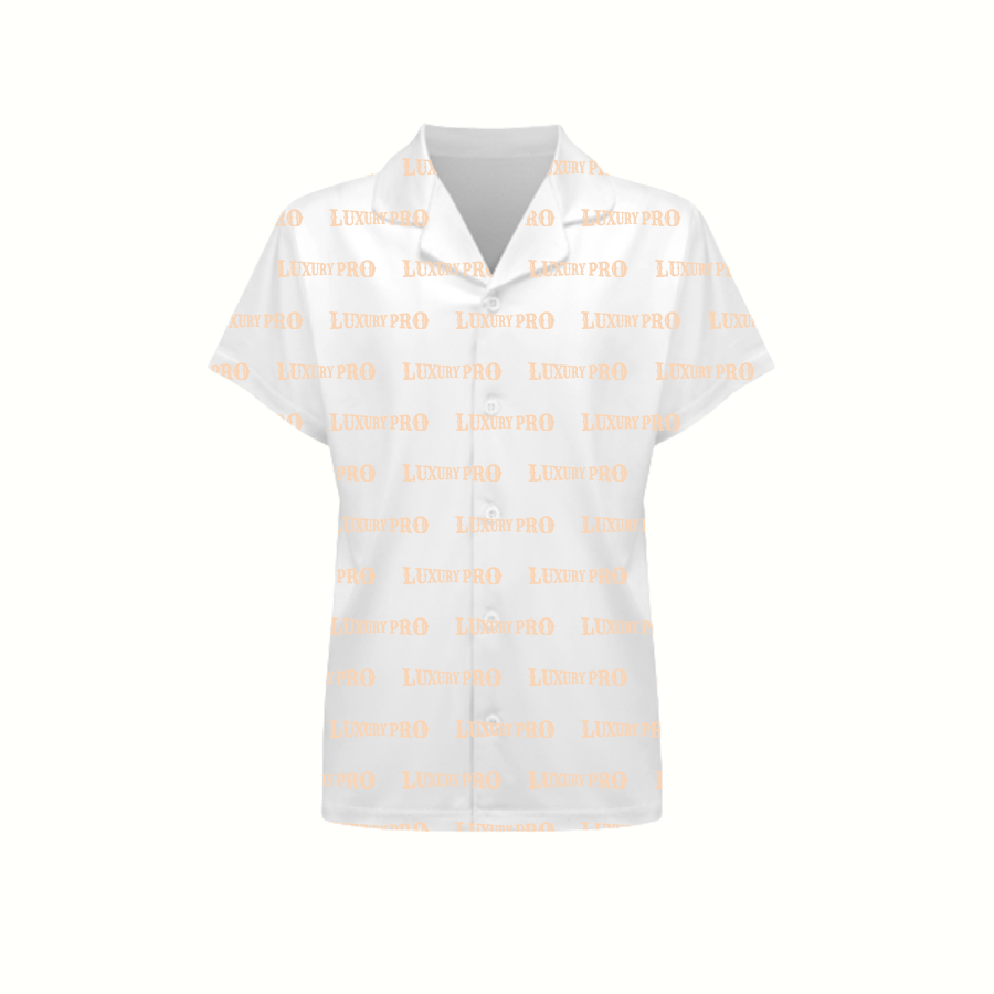 AOP Exclusive Shirt & Shorts Pajama Set Top
