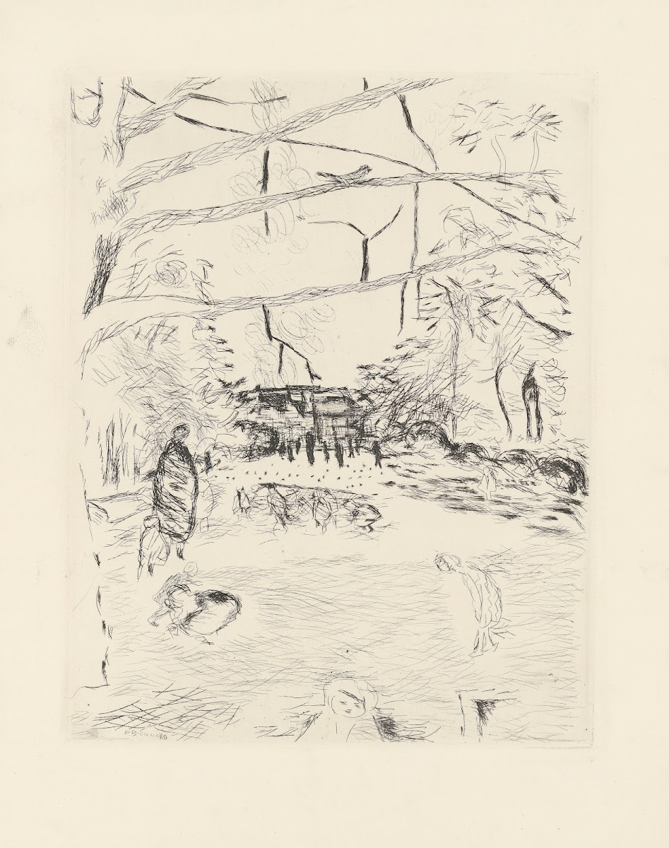 Le parc Monceau 1937