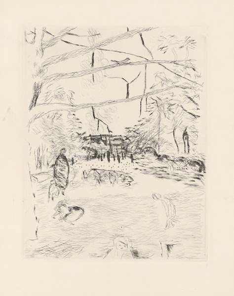 Le parc Monceau 1937
