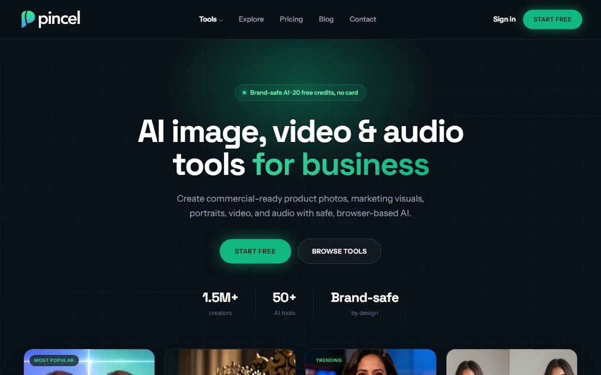 Captura de Pincel app