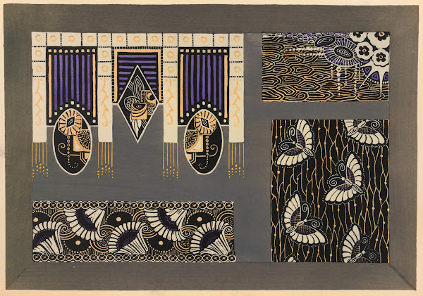La décoration moderne dans le textile Pl 14 1925