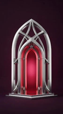 Symmetrical Sculpted Portal