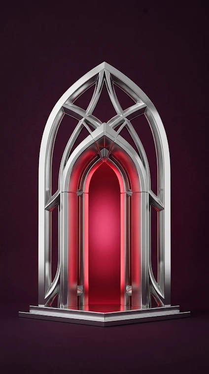 Symmetrical Sculpted Portal