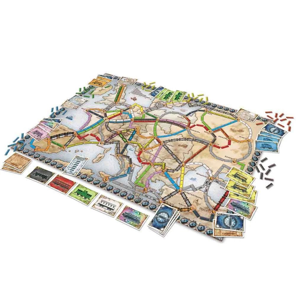 Portada de Aventureros al tren: Europa — imagen 2
