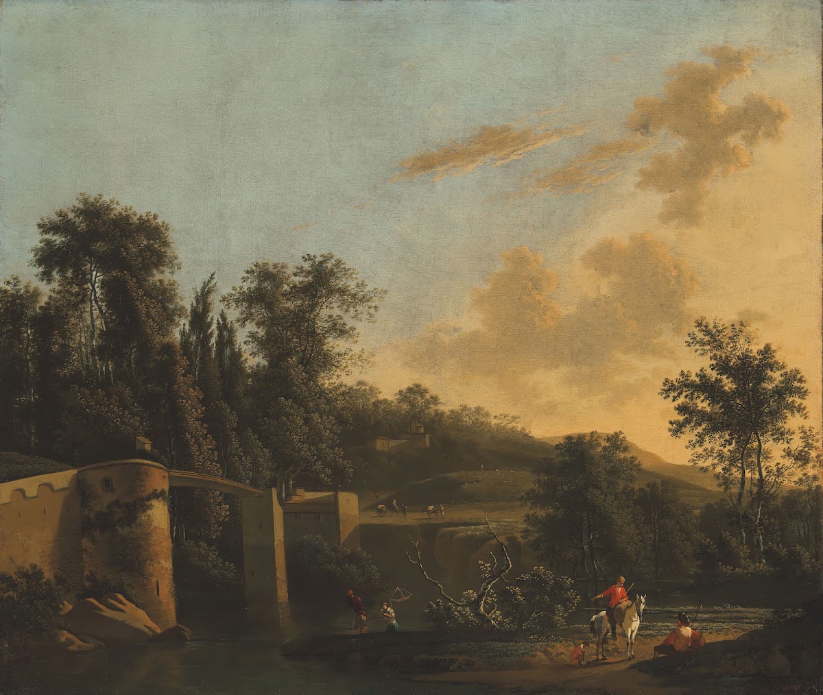 An Italianate landscape