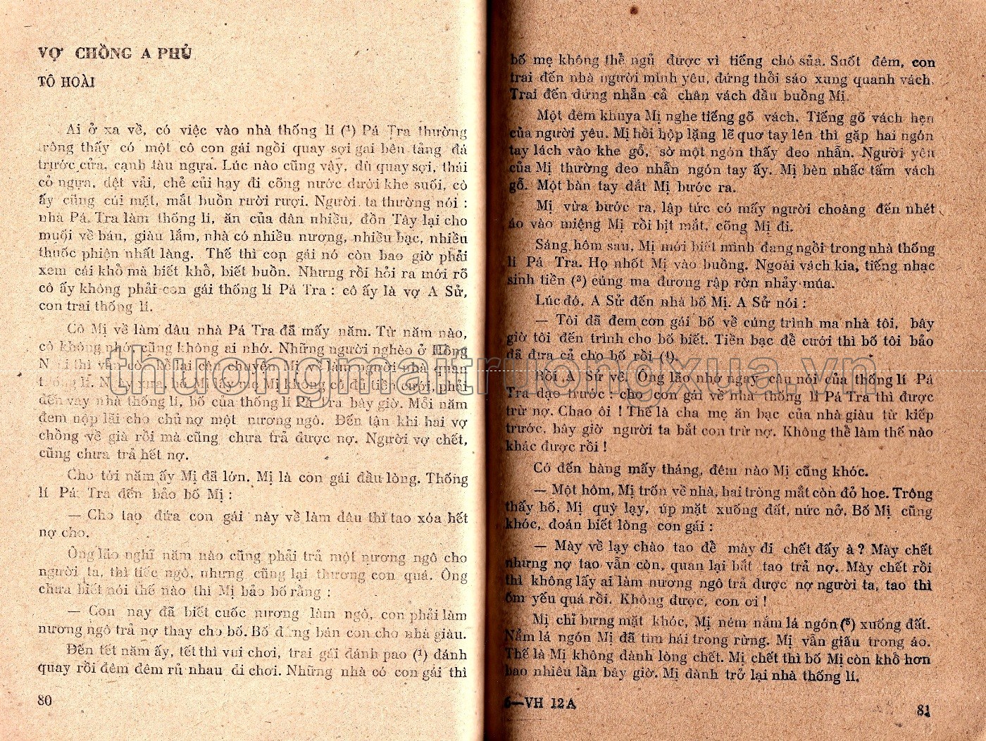 Văn học lớp 12A (1987) - Trang 132