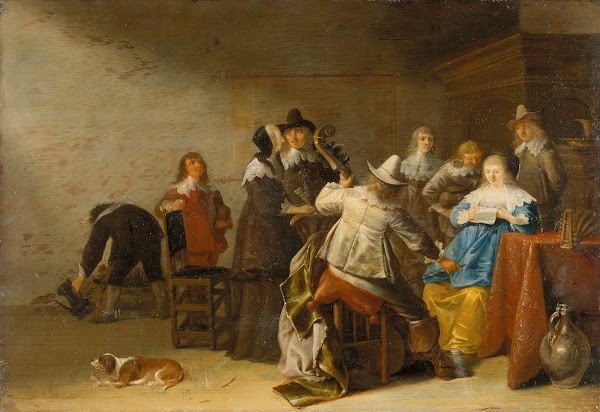 Company Of Music Makers Ca 1645  1650