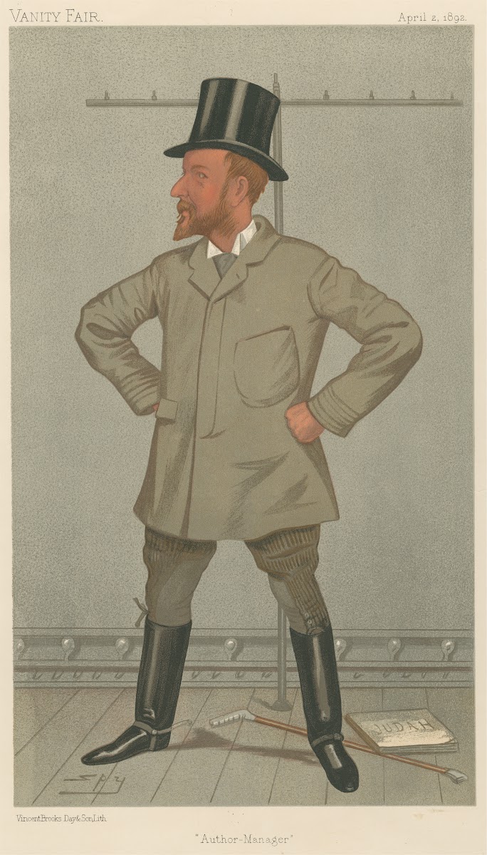 Theatre Author Manager Mr Henry Arthur Jones April 2 1892 1892