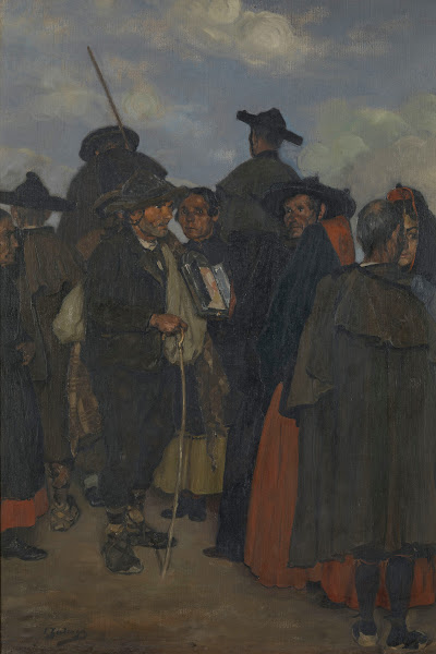 Spaanse boeren op de markt