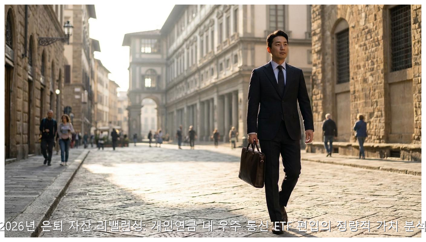 2026년 은퇴 자산 리밸런싱: 개인연금 내 우주 통신 ETF 편입의 정량적 가치 분석 핵심 안내 및 분석 인포그래픽 (5)