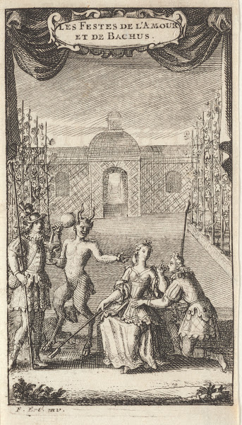 Les festes de lAmour et de Bachus 1703