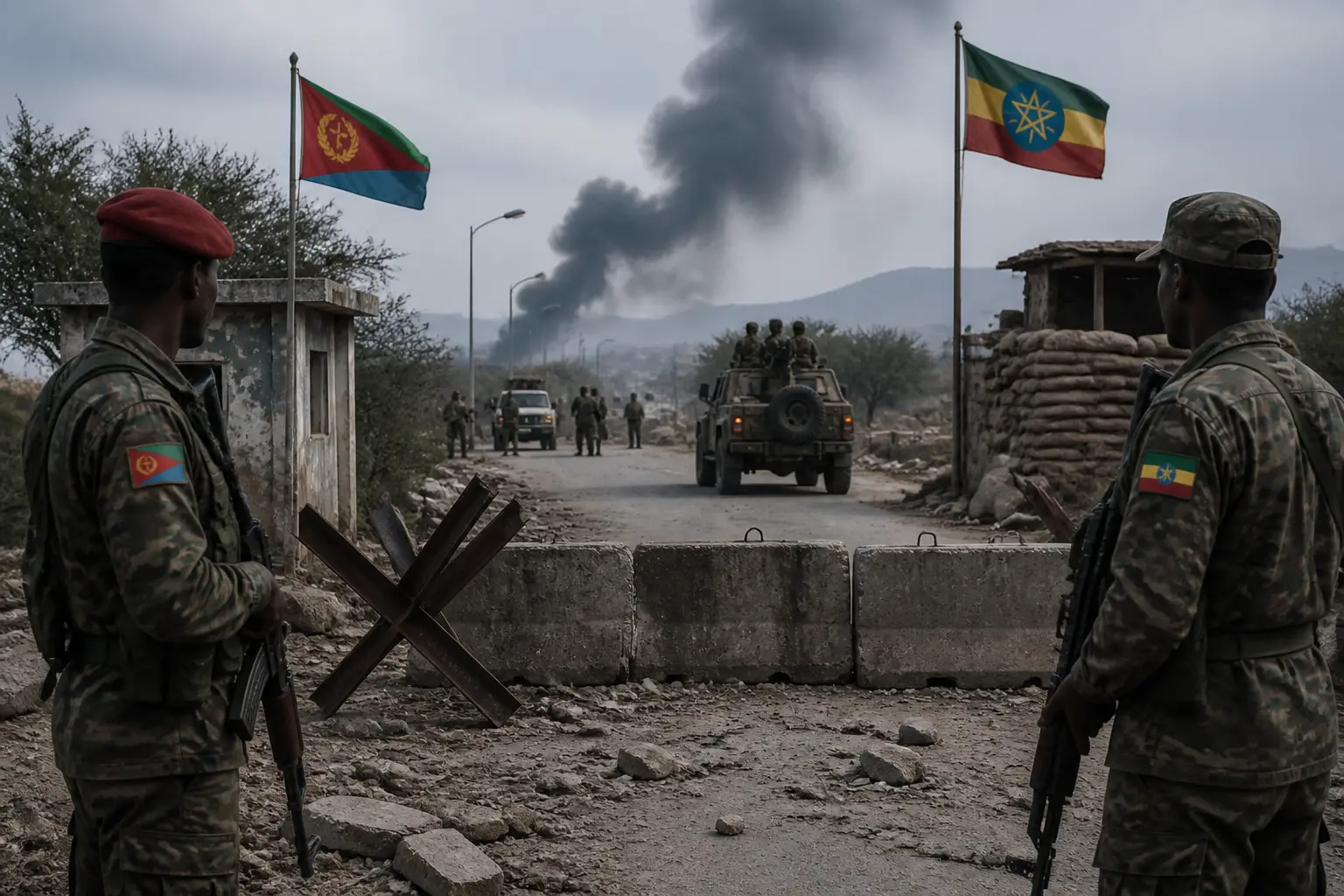Editorial image for Ethiopia and Eritrea sever diplomatic ties amid escalating northern conflict