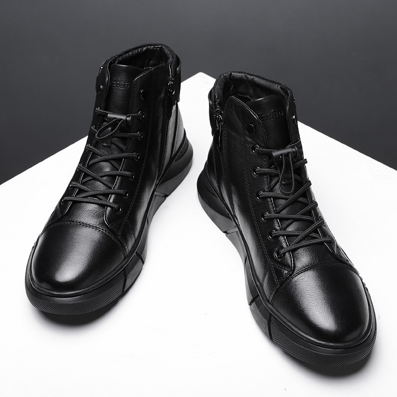 Gefütterte Herren-Stiefel, wasserabweisend, rutschfest