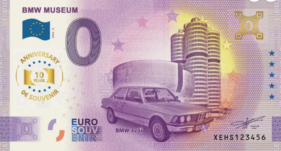 Billet 0€ BMW MUSEUMBMW 323i
