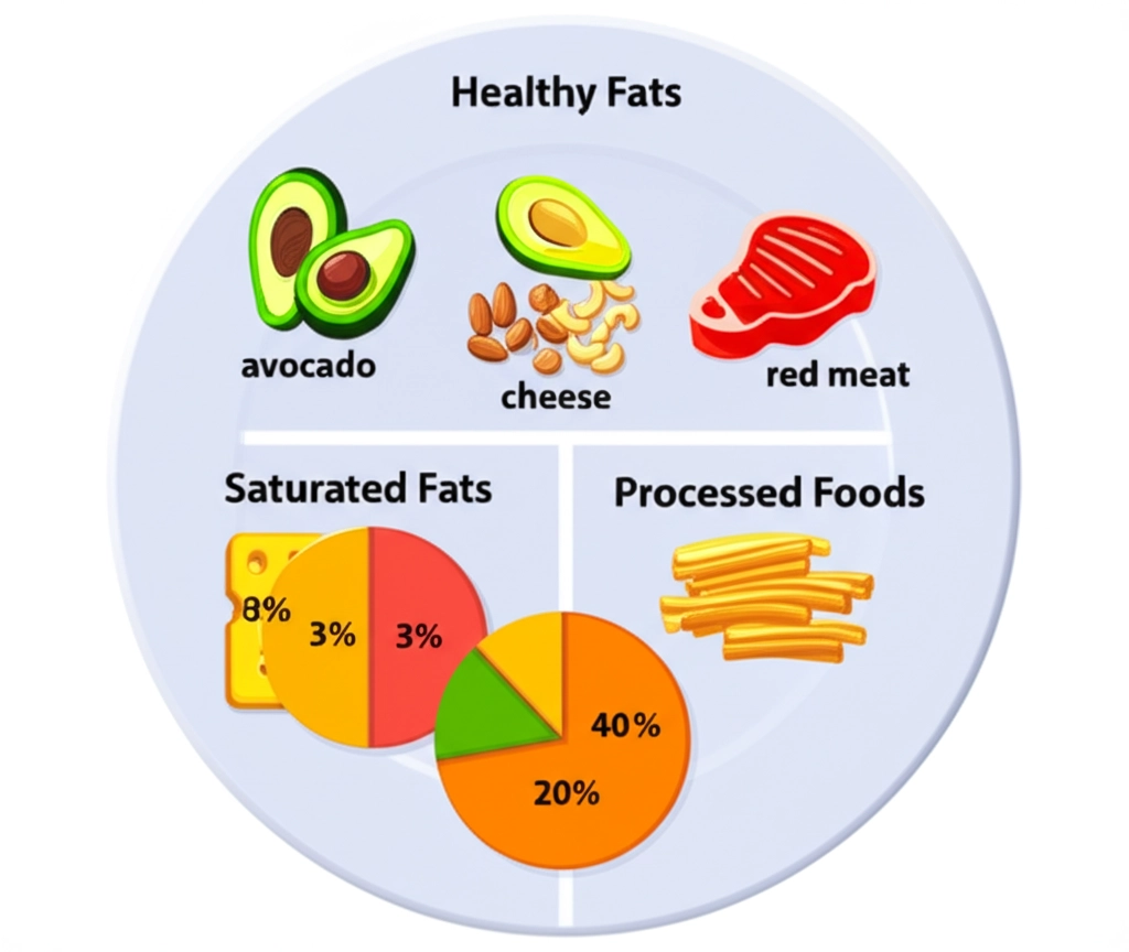 건강한 지방 섭취 가이드: 종류별 적정 비율