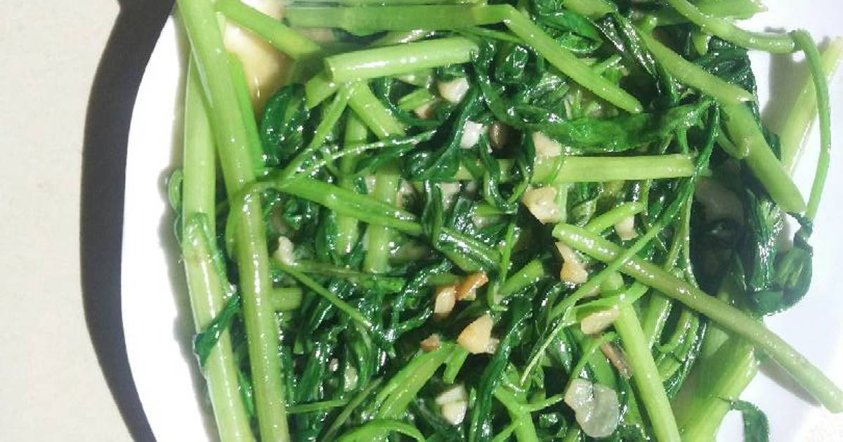 Rau muống xào chao