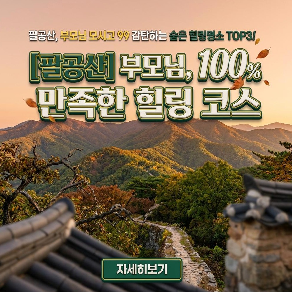 대구 팔공산: 부모님과 함께하는 완벽 힐링 가이드