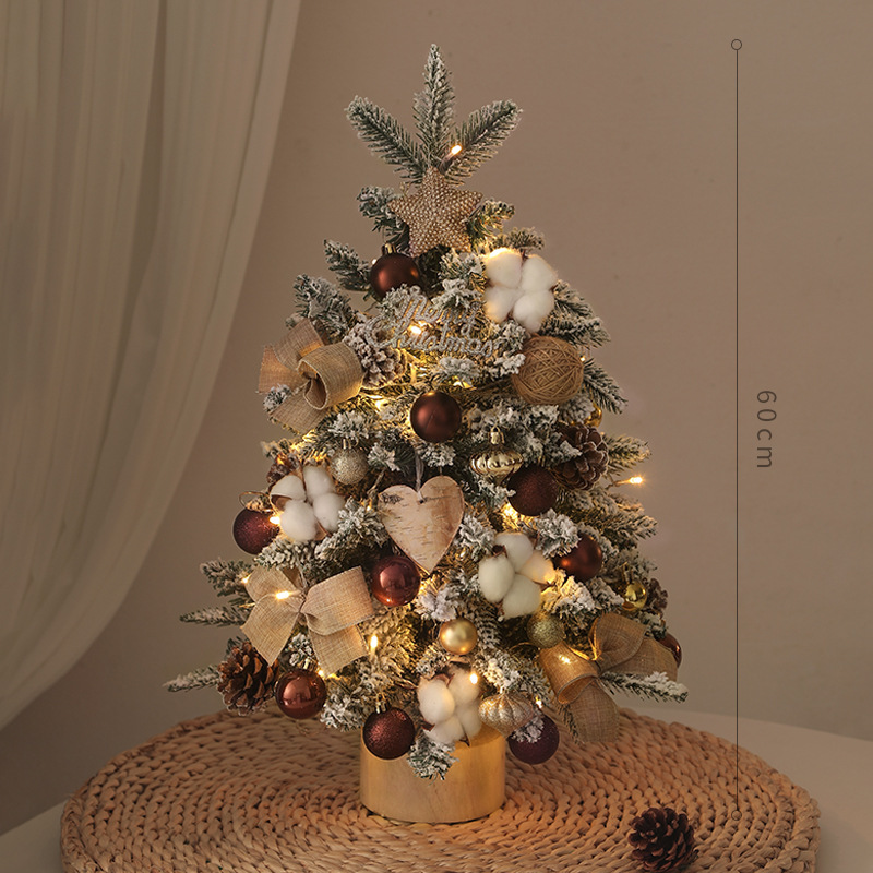 Mini Christmas Tree Set, decorative table decoration