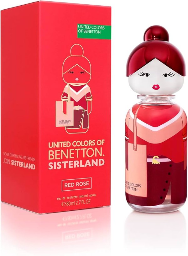 BENETTON sisterland red rose 80ml