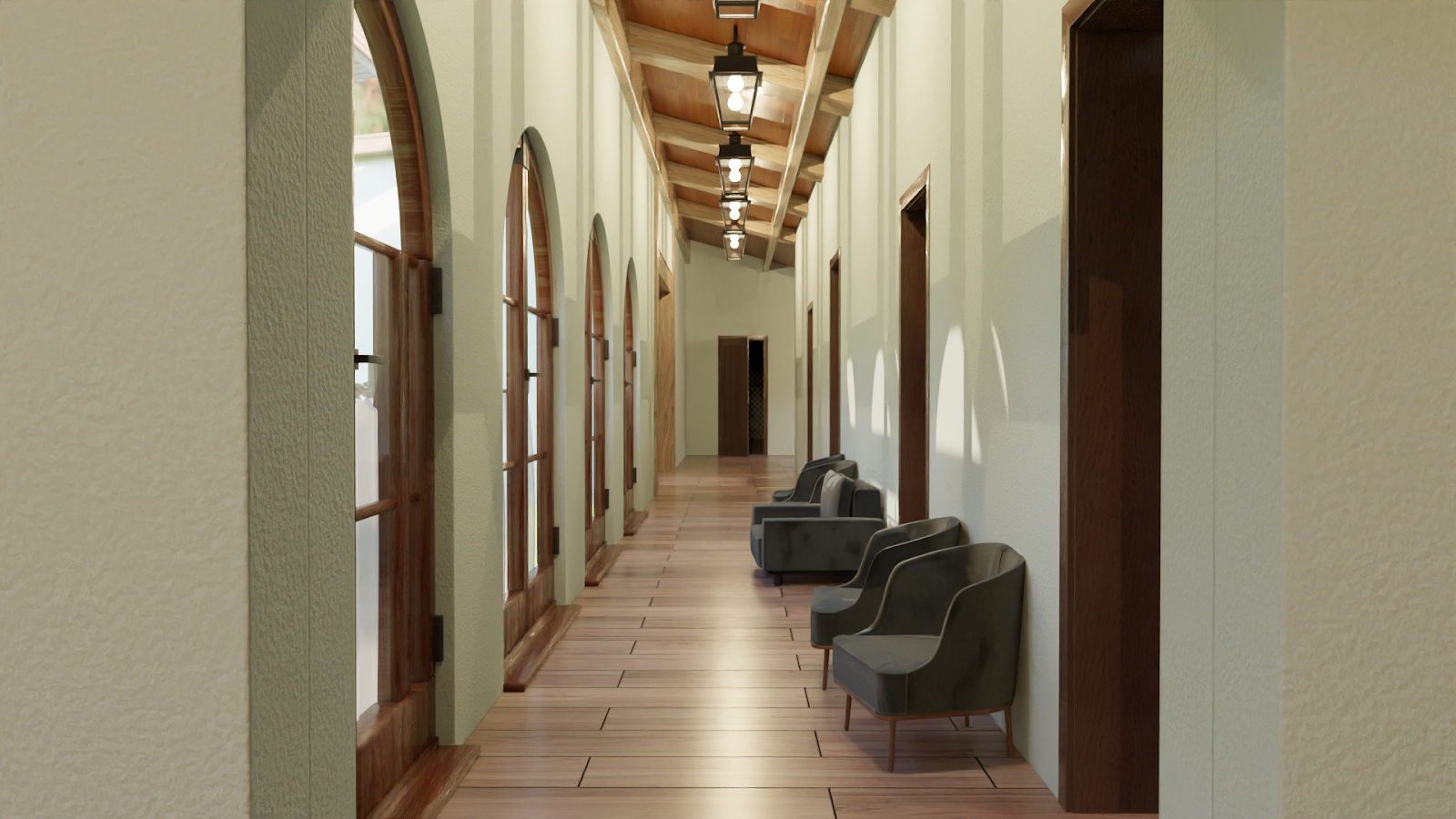 Corridor render