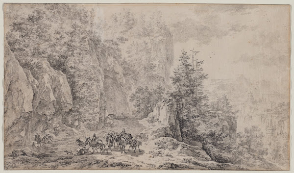 Mountainous Landscape c 1680