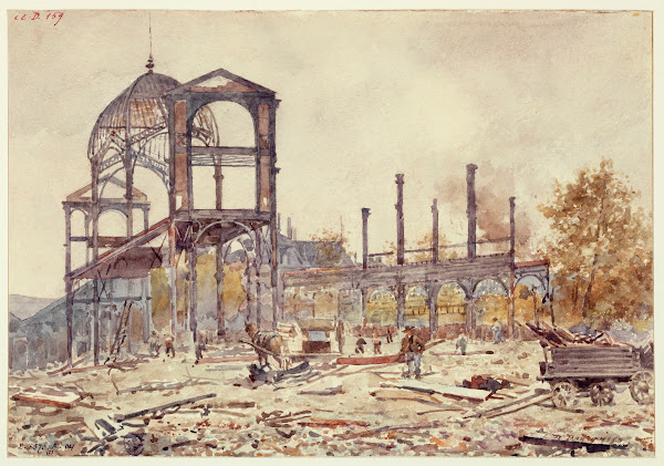 Les travaux du Marché du Temple 1801 1900