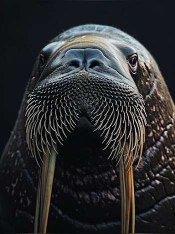 Wallrus Face Picture