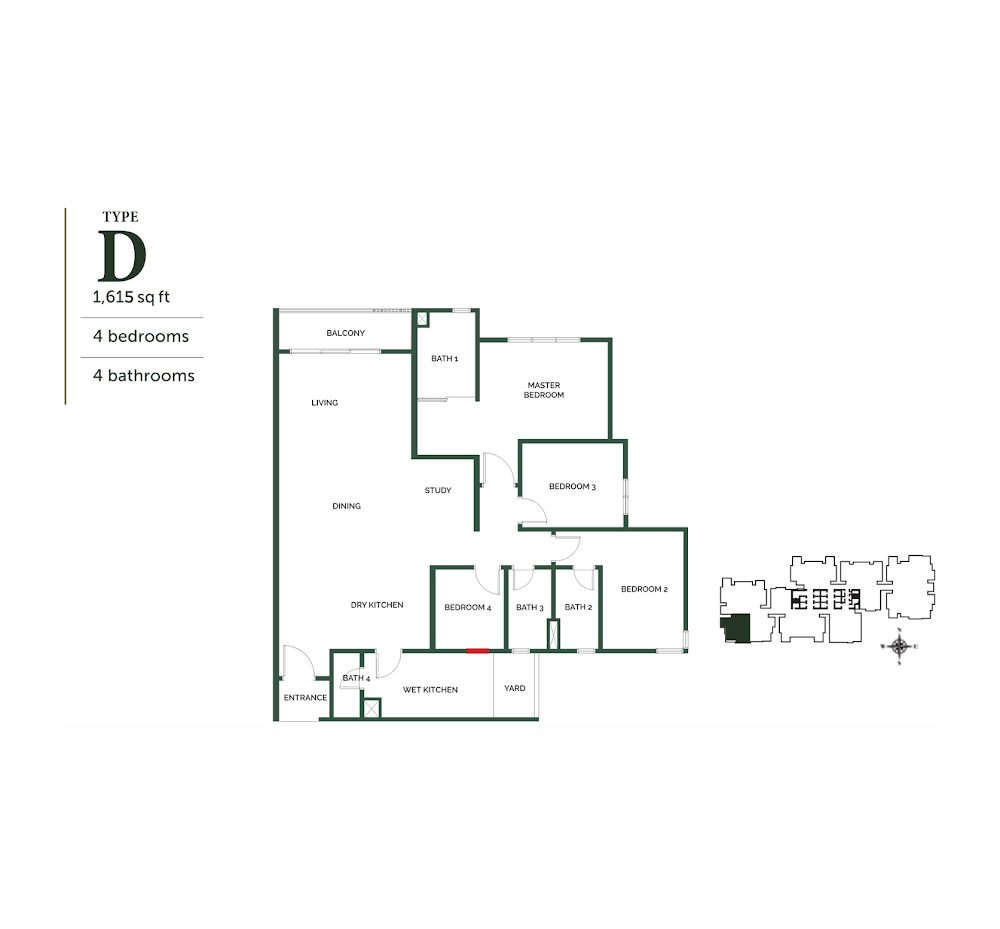 The Goodwood Residence floor plan
