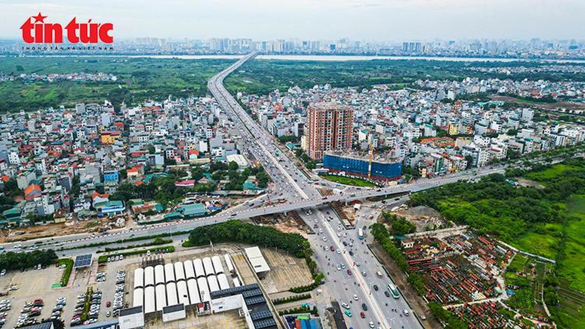 Hầm chui Cổ Linh dần lộ diện giữa cửa ngõ phía Đông Hà Nội - Báo Tin Tức TTXVN