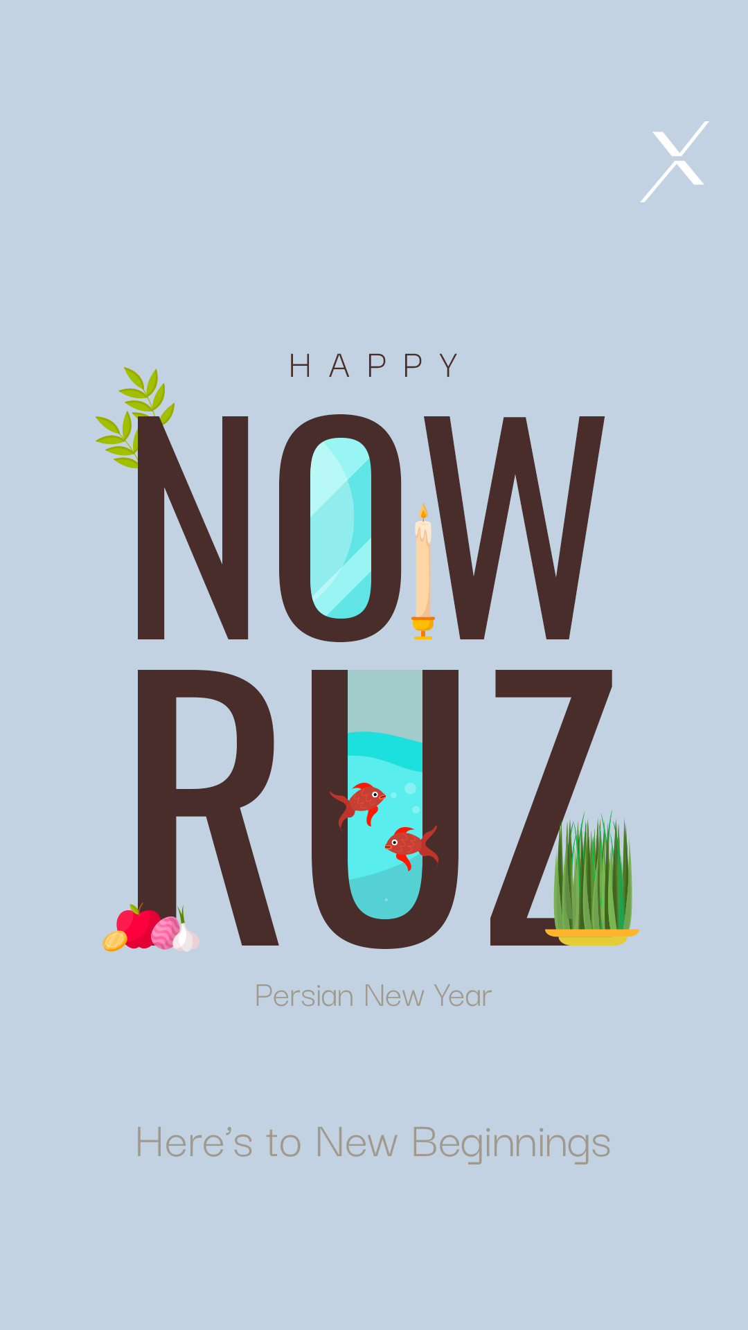 Nowruz campaign artwork for Fidelix
