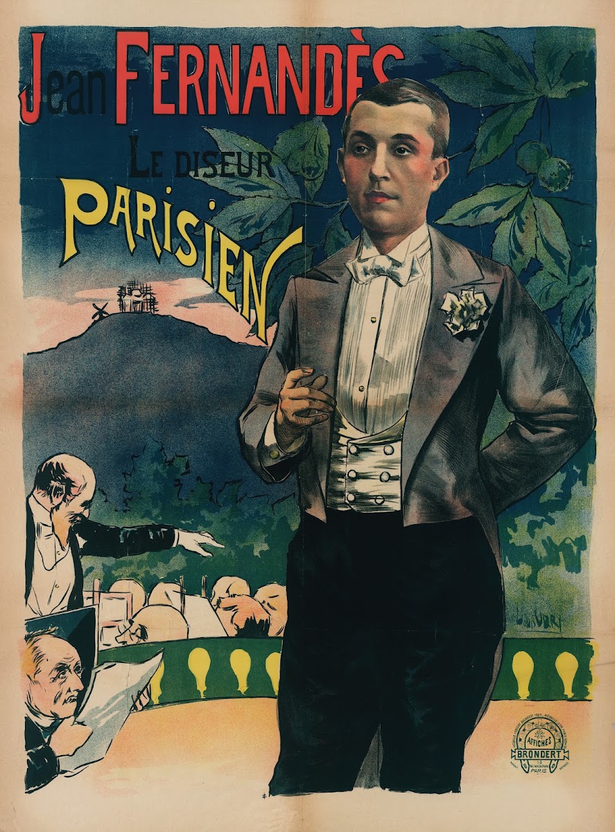 Jean Fernandes Le Diseur Parisien 1880 1900