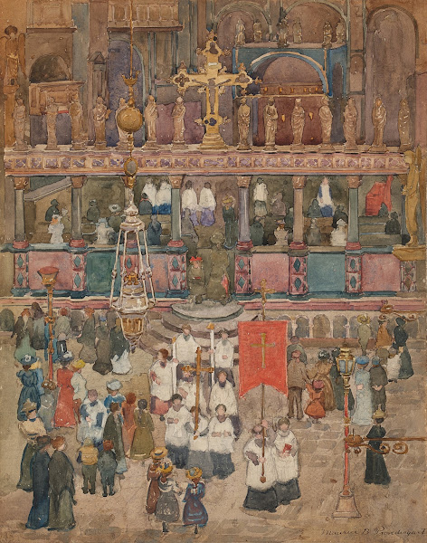 Easter Procession St Marks 1898