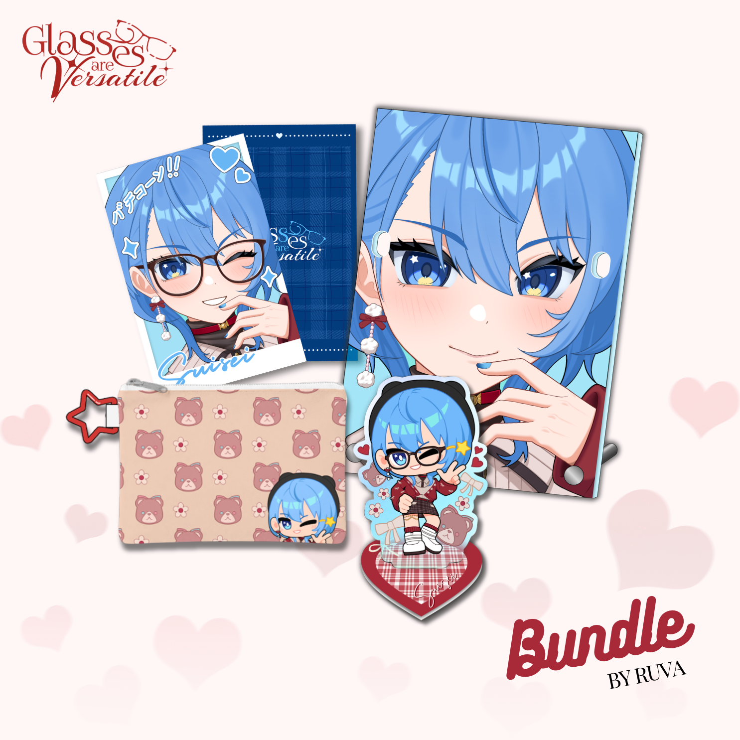 Glasses are versatile Bundle by Ruva
