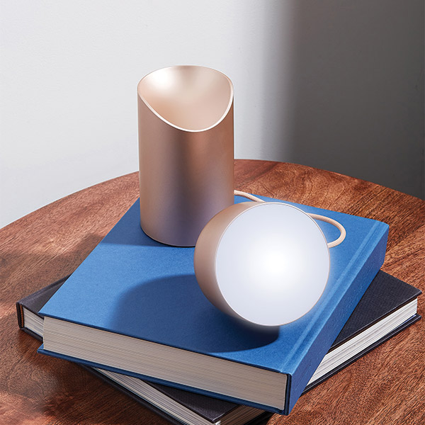 Orbe LED Lamp in Use