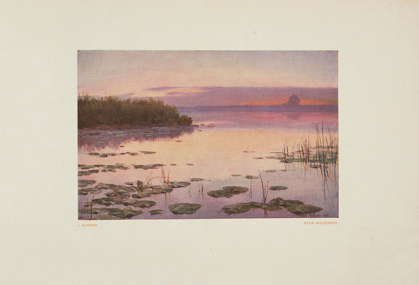 Staw Wieczorem 1925