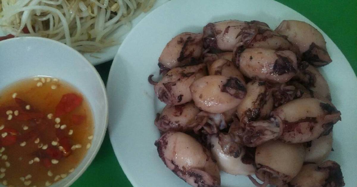 Mực chiên mắm