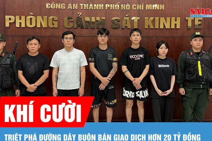 TPHCM: Triệt phá đường dây buôn bán khí cười giao dịch hơn 20 tỷ đồng - Báo Sài Gòn Giải Phóng