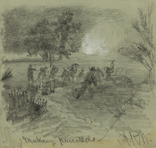Making parrallels 1864
