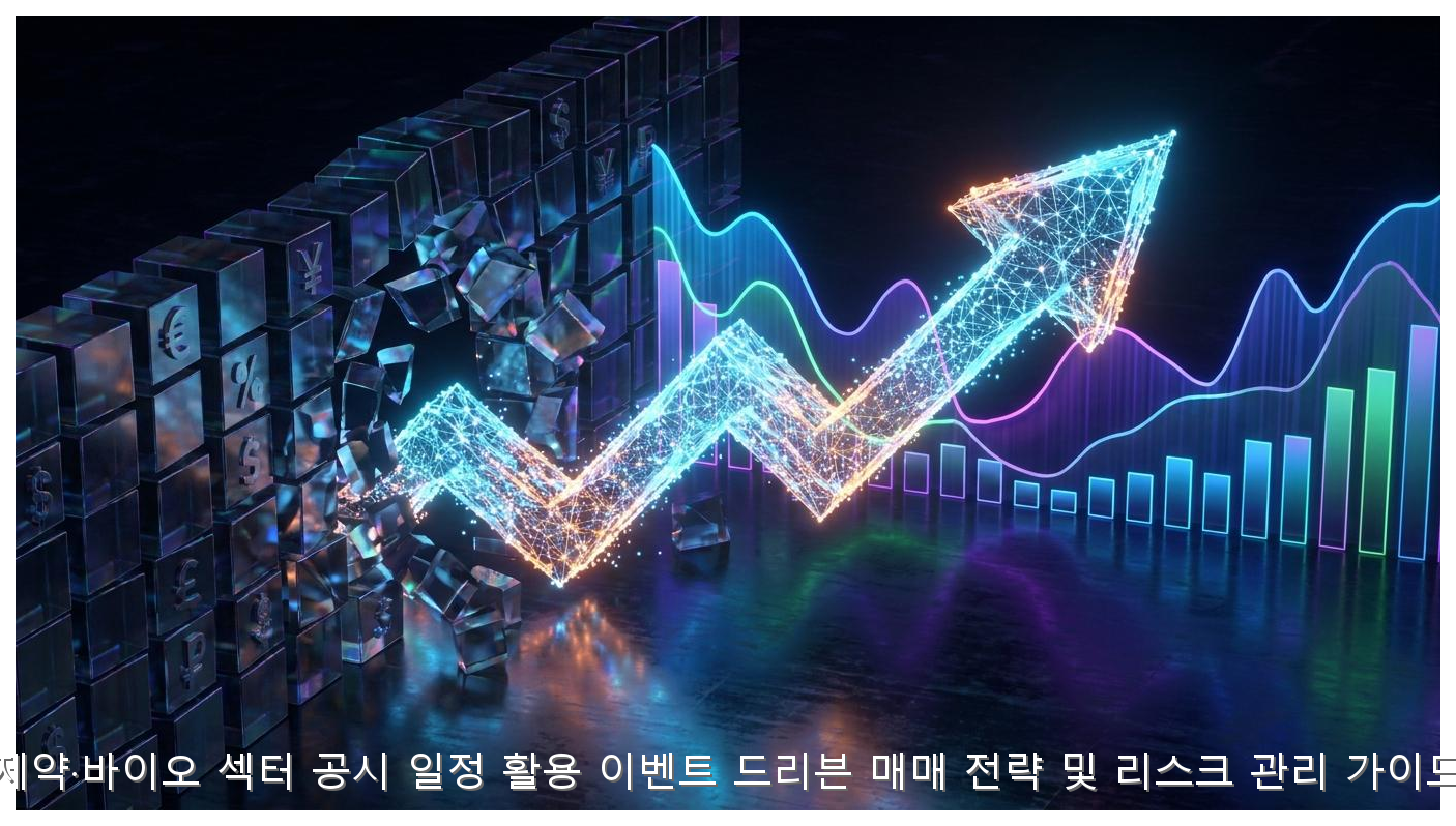 바이오 공시 매매 전략과 리스크 관리 핵심 안내 및 분석 인포그래픽 (7)