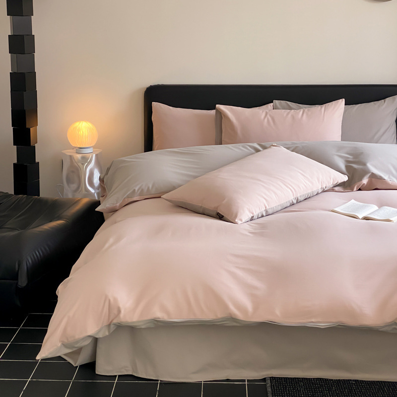 Long-Staple Cotton Bedding Set, Four Pieces