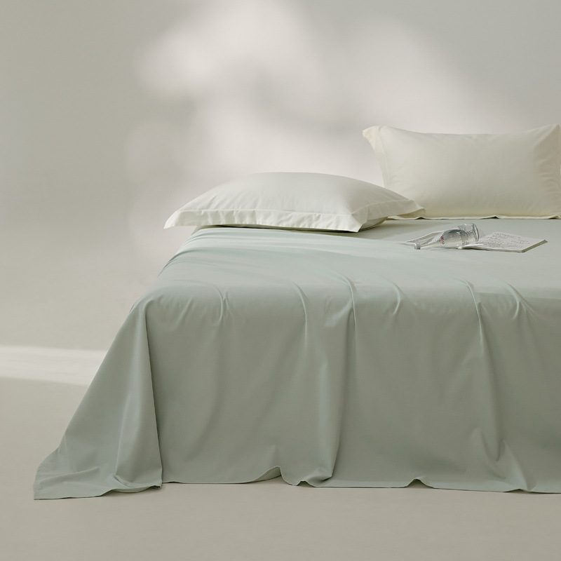 Cotton bed sheet, 100 count long-staple, individual