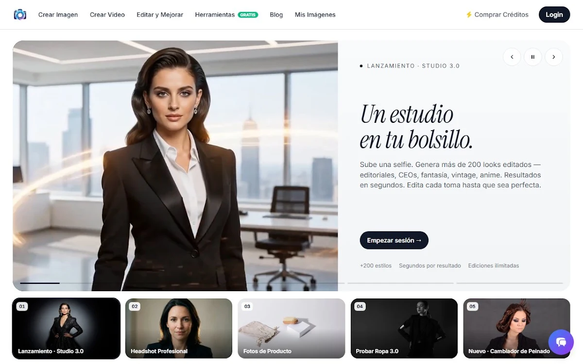 Captura de Photo AI Studio