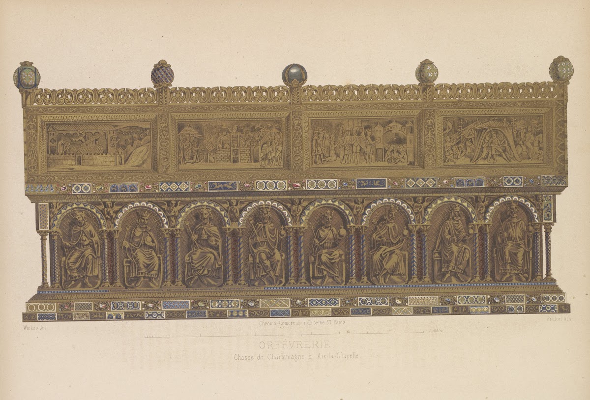 Châsse de Charlemagne à Aix la Chapelle 1859 1864