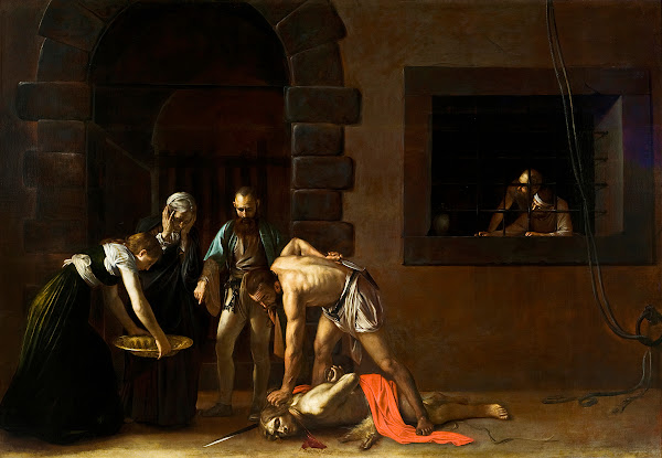 The beheading of St John the Baptist 1608